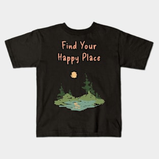 Happy place Kids T-Shirt